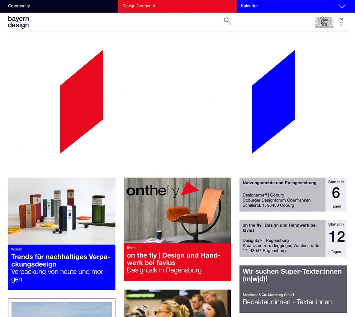 Community-Portal bayern design
