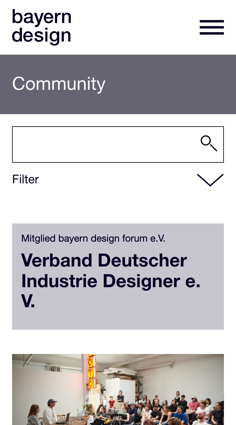 bayern-design auf dem Telefon: Community