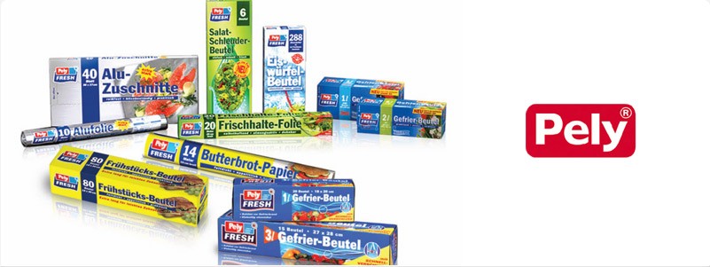 Verpackungen für Pely Folien, Unternehmensgruppe Pelz – Impactstarkes Branding für PELY FRESH und Relaunch des gesamten Packagings